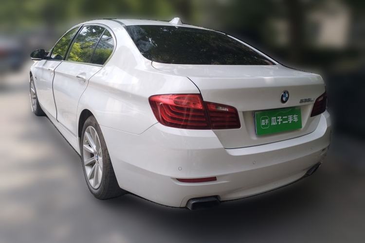 Used BMW 5 Series 2014 535Li Leading Model Rear Left 45 Deg