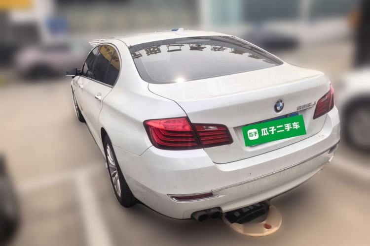 Used BMW 5 Series 2014 525Li Luxury Design Package Rear Left 45 Deg