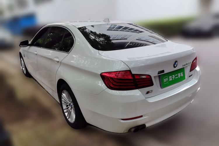 Used BMW 5 Series 2014 525Li Leading Model Rear Left 45 Deg