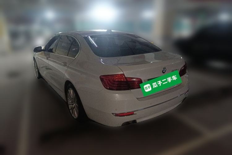Used BMW 5 Series 2014 525Li Luxury Design Package Rear Left 45 Deg