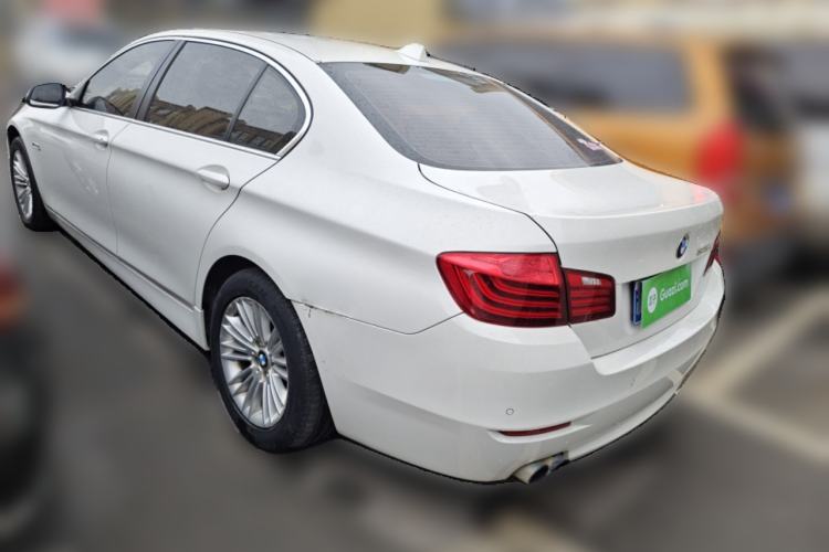 Used BMW 5 Series 2014 525Li Leading Model Rear Left 45 Deg