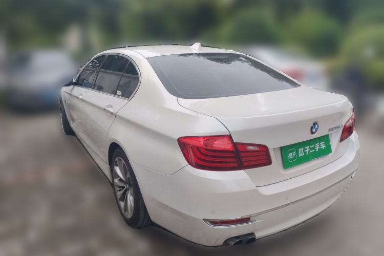 Used BMW 5 Series 2014 525Li Luxury Design Package Rear Left 45 Deg