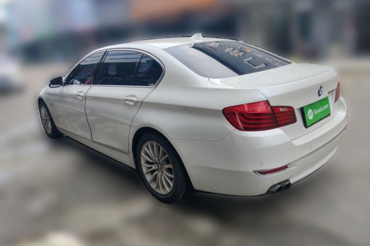 Used BMW 5 Series 2014 525Li Luxury Design Package Rear Left 45 Deg