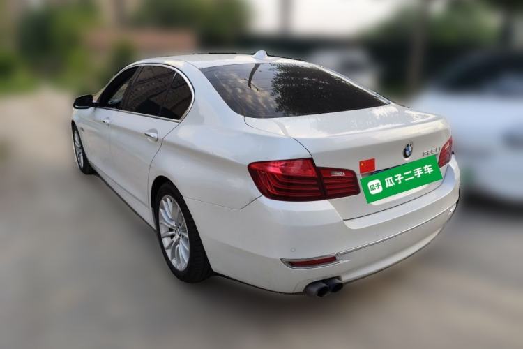 Used BMW 5 Series 2014 525Li Luxury Design Package Rear Left 45 Deg