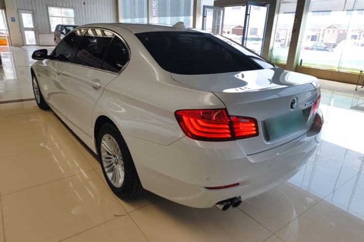 Used BMW 5 Series 2014 525Li Leading Model Rear Left 45 Deg