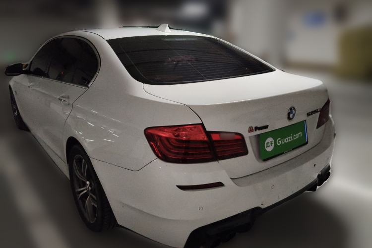 Used BMW 5 Series 2014 525Li Luxury Design Package Rear Left 45 Deg