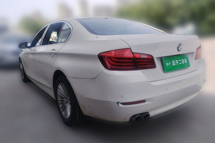 Used BMW 5 Series 2014 525Li Leading Model Rear Left 45 Deg