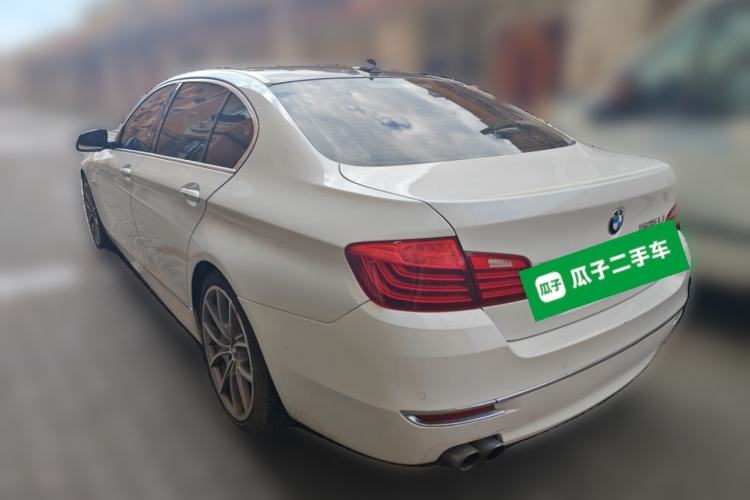 Used BMW 5 Series 2014 525Li Luxury Design Package Rear Left 45 Deg