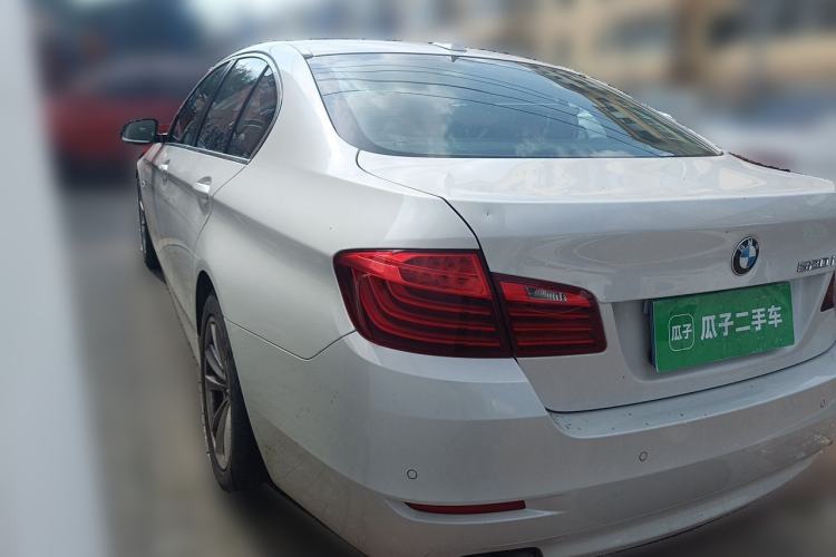 Used BMW 5 Series 2014 520i Elegant Edition Rear Left 45 Deg