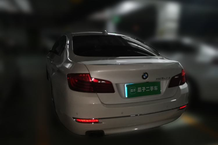 Used BMW 5 Series 2014 525Li Leading Model Rear Left 45 Deg