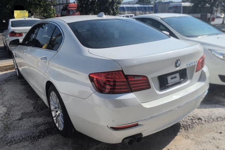 Used BMW 5 Series 2014 525Li Luxury Design Package Rear Left 45 Deg