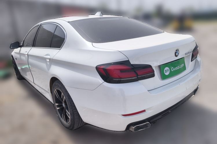 Used BMW 5 Series 2014 525Li Leading Model Rear Left 45 Deg