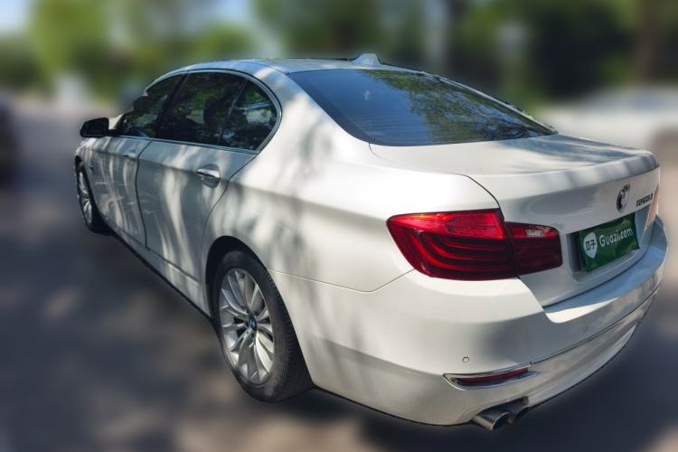 Used BMW 5 Series 2014 525Li Luxury Design Package Rear Left 45 Deg