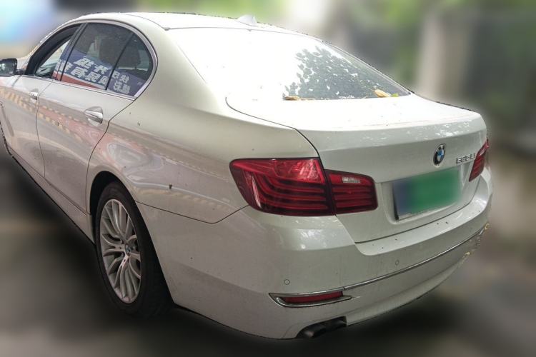 Used BMW 5 Series 2014 525Li Luxury Design Package Rear Left 45 Deg
