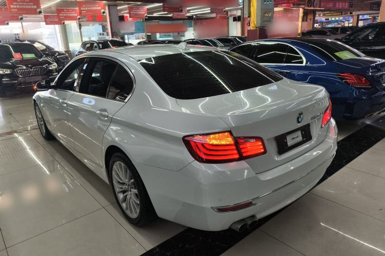 Used BMW 5 Series 2014 525Li Luxury Design Package Rear Left 45 Deg
