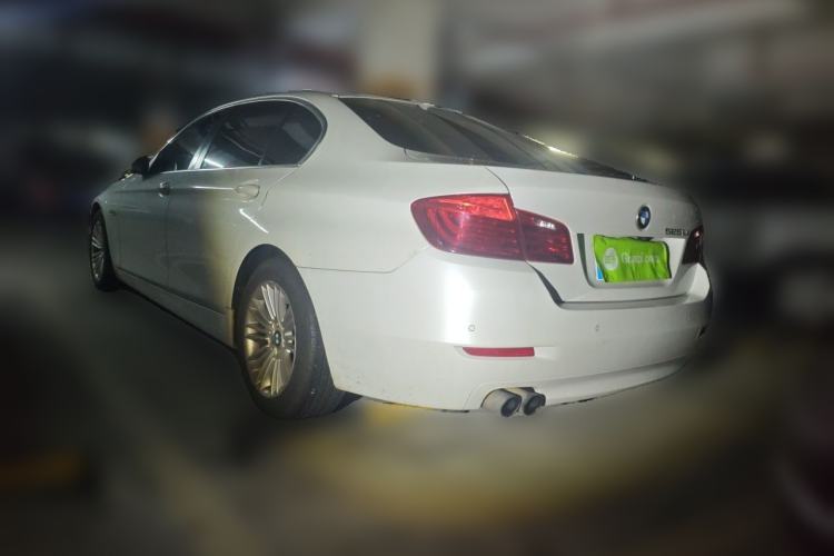Used BMW 5 Series 2014 525Li Leading Model Rear Left 45 Deg