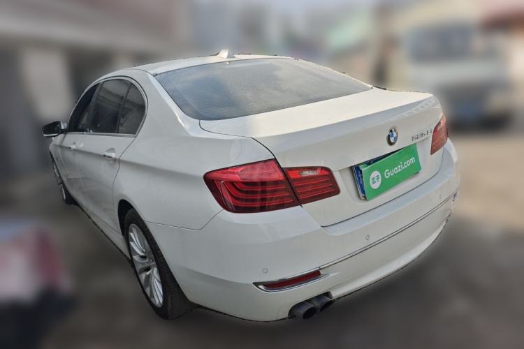 Used BMW 5 Series 2014 525Li Luxury Design Package Rear Left 45 Deg