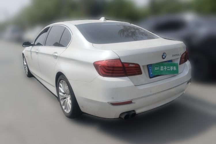 Used BMW 5 Series 2014 525Li Luxury Design Package Rear Left 45 Deg