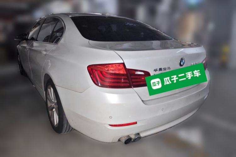 Used BMW 5 Series 2014 528Li Leading Model Rear Left 45 Deg