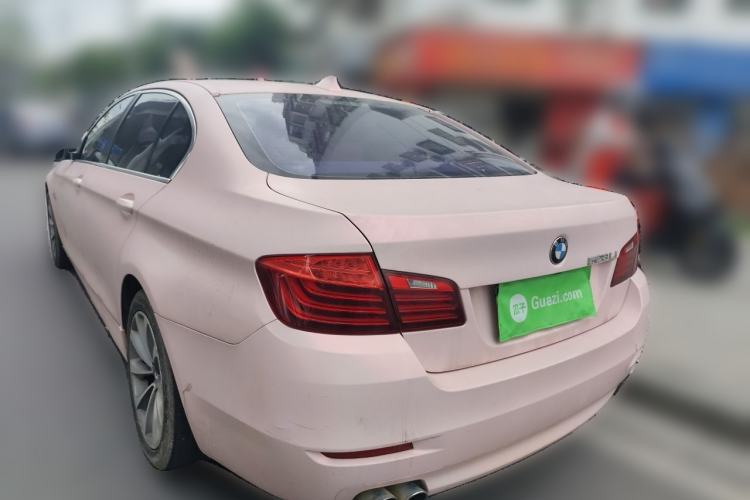 Used BMW 5 Series 2014 528Li Leading Model Rear Left 45 Deg