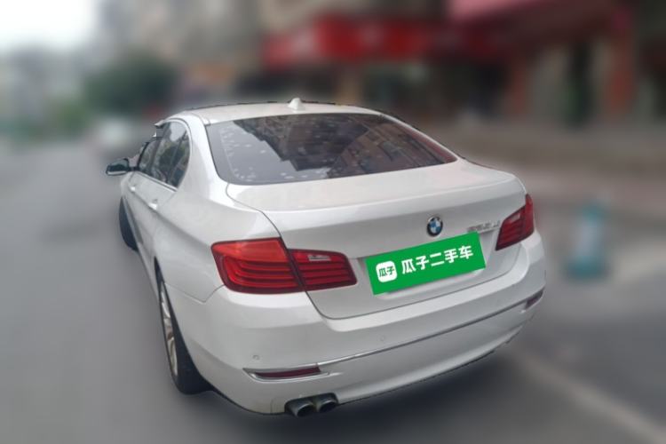 Used BMW 5 Series 2014 525Li Luxury Design Package Rear Left 45 Deg