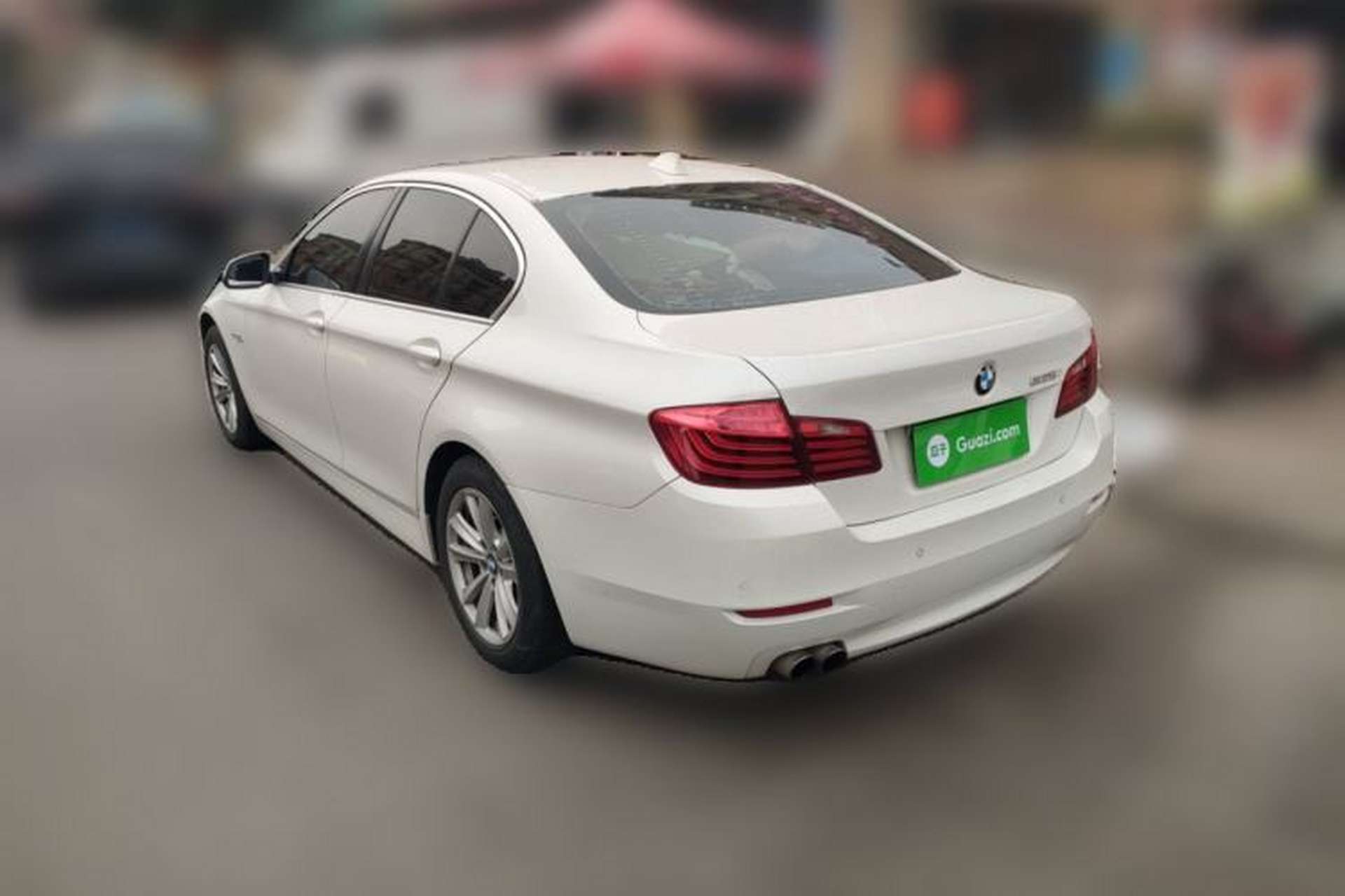 Used BMW 5 Series 2014 520i Elegant Edition Rear Left 45 Deg
