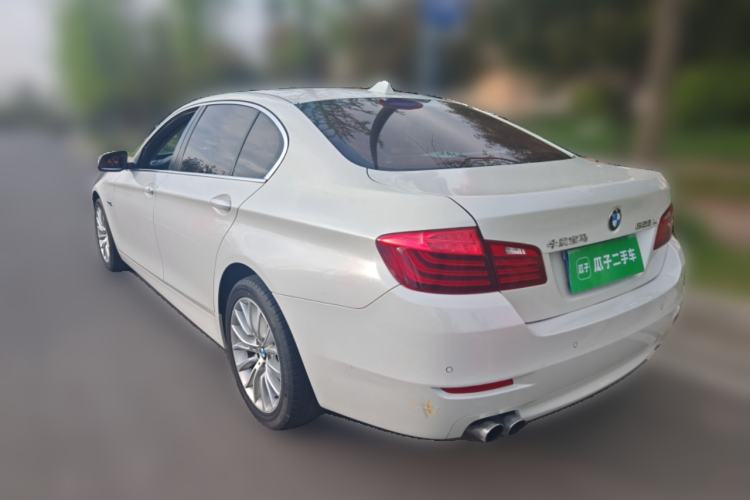 Used BMW 5 Series 2014 528Li Leading Model Rear Left 45 Deg