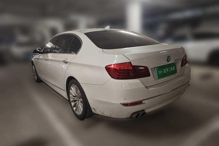 Used BMW 5 Series 2014 525Li Luxury Design Package Rear Left 45 Deg