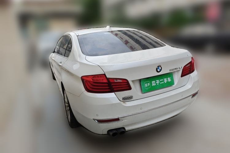 Used BMW 5 Series 2014 525Li Luxury Design Package Rear Left 45 Deg