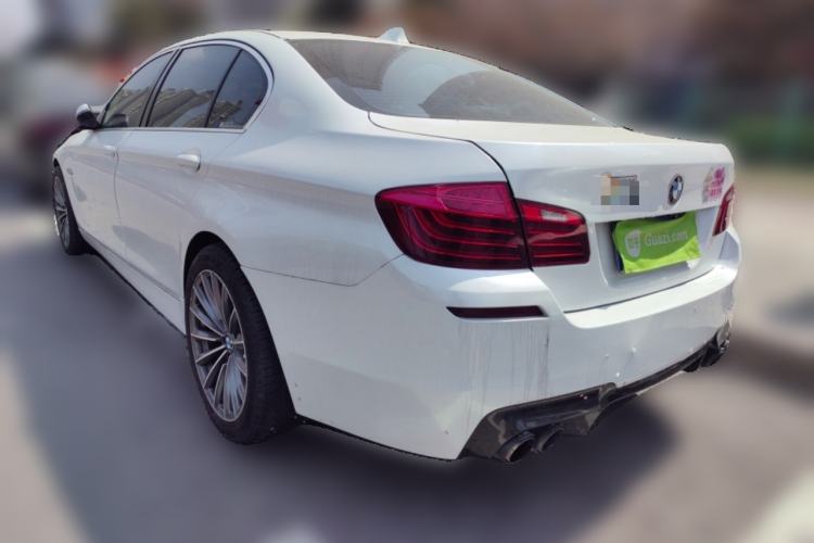 Used BMW 5 Series 2014 520Li Elegant Model Rear Left 45 Deg