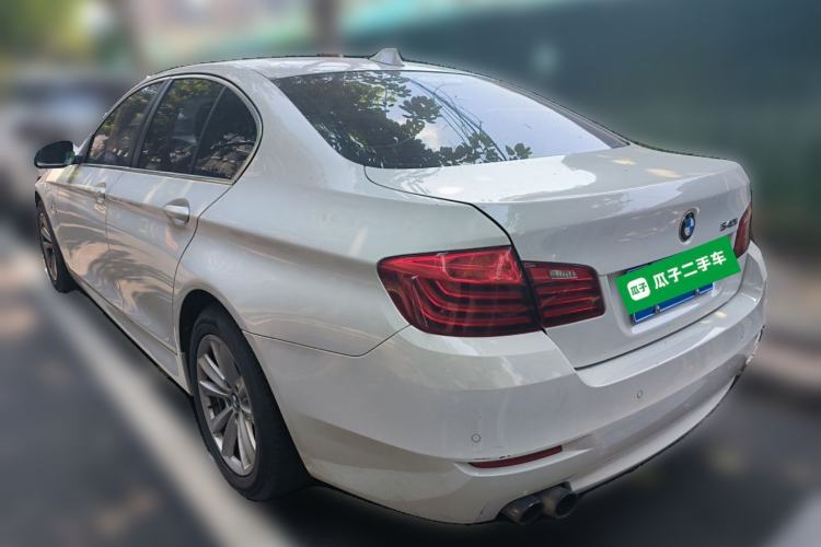 Used BMW 5 Series 2014 520i Elegant Edition Rear Left 45 Deg