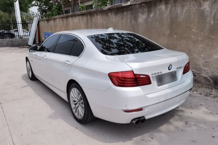 Used BMW 5 Series 2014 525Li Luxury Design Package Rear Left 45 Deg