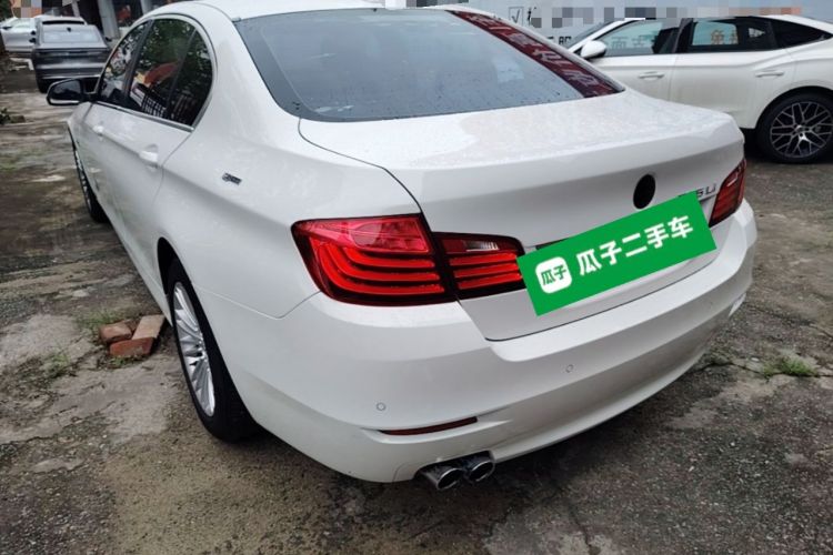 Used BMW 5 Series 2014 525Li Leading Model Rear Left 45 Deg