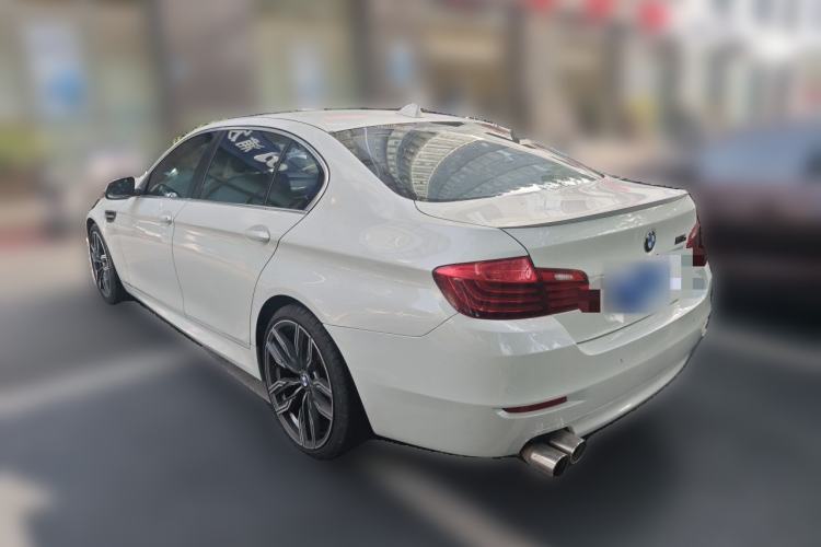 Used BMW 5 Series 2014 525Li Leading Model Rear Left 45 Deg