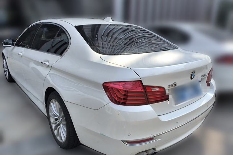 Used BMW 5 Series 2014 525Li Luxury Design Package Rear Left 45 Deg