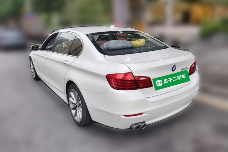 Used BMW 5 Series 2014 528Li Leading Model Rear Left 45 Deg