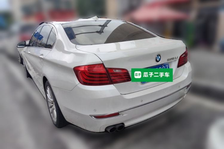 Used BMW 5 Series 2014 525Li Luxury Design Package Rear Left 45 Deg