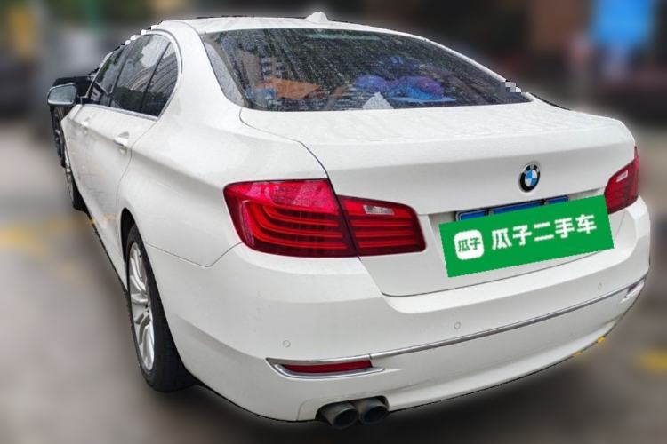 Used BMW 5 Series 2014 525Li Luxury Design Package Rear Left 45 Deg
