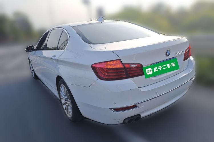 Used BMW 5 Series 2014 525Li Luxury Design Package Rear Left 45 Deg