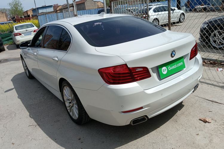 Used BMW 5 Series 2014 525Li Luxury Design Package Rear Left 45 Deg