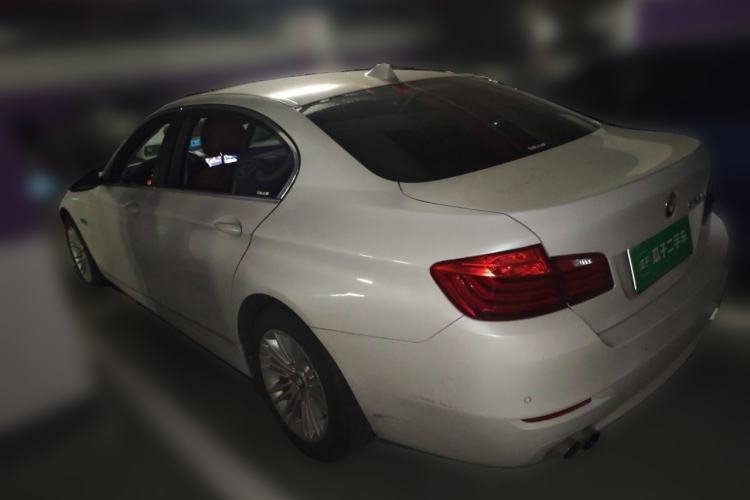 Used BMW 5 Series 2014 525Li Leading Model Rear Left 45 Deg