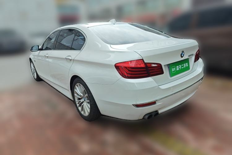 Used BMW 5 Series 2014 525Li Luxury Design Package Rear Left 45 Deg