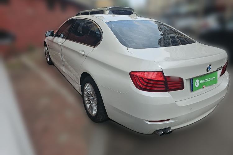 Used BMW 5 Series 2014 525Li Leading Model Rear Left 45 Deg