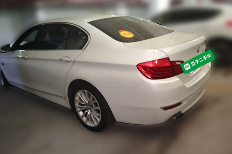 Used BMW 5 Series 2014 525Li Luxury Design Package Rear Left 45 Deg