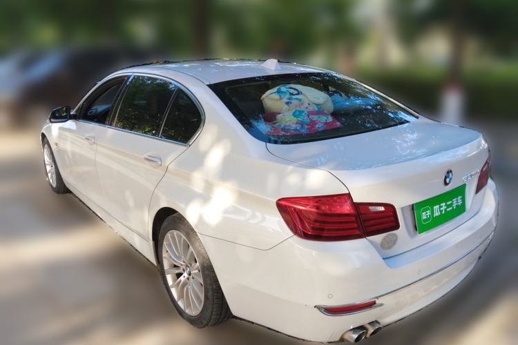 Used BMW 5 Series 2014 525Li Luxury Design Package Rear Left 45 Deg