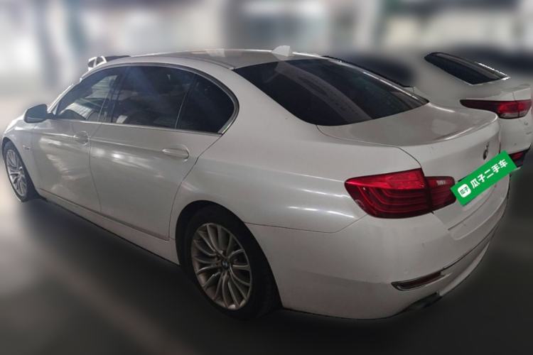 Used BMW 5 Series 2014 525Li Luxury Design Package Rear Left 45 Deg