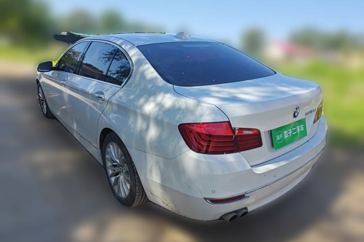 Used BMW 5 Series 2014 525Li Luxury Design Package Rear Left 45 Deg