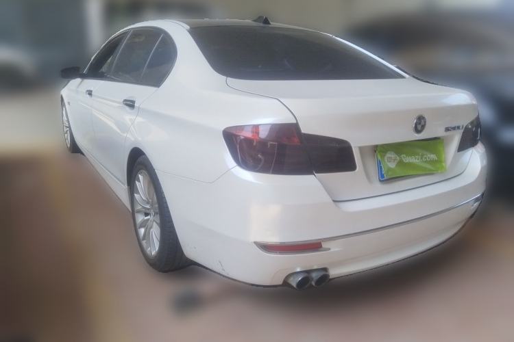 Used BMW 5 Series 2014 525Li Luxury Design Package Rear Left 45 Deg