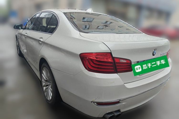 Used BMW 5 Series 2014 525Li Luxury Design Package Rear Left 45 Deg