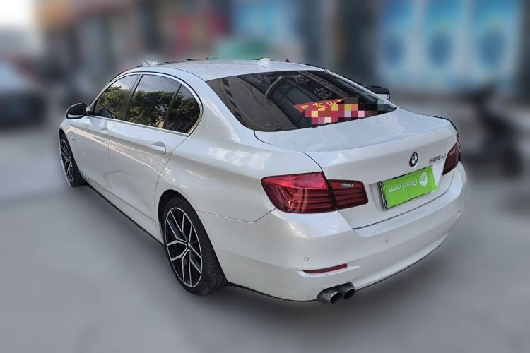 Used BMW 5 Series 2014 525Li Leading Model Rear Left 45 Deg